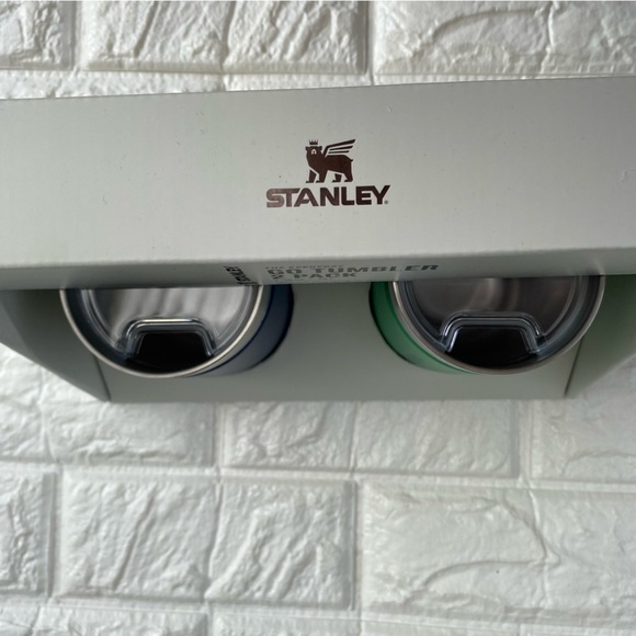 Stanley Go Tumbler 2 Pack Set Green Blue 10oz - Picture 6 of 7